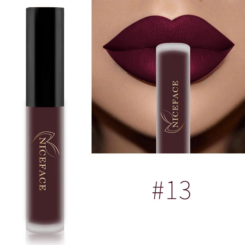 Labial Mate Líquido NICEFACE - Larga Duración