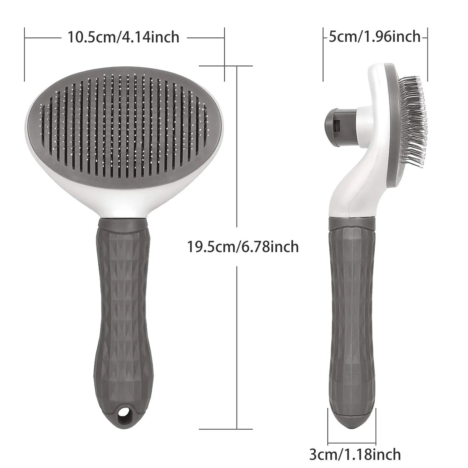 Cepillo Autolimpiante para Perros y Gatos - Elimina el Pelo Suelto