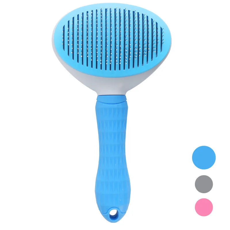Cepillo Autolimpiante para Perros y Gatos - Elimina el Pelo Suelto