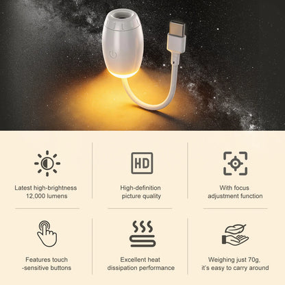 Proyector de estrellas y galaxias