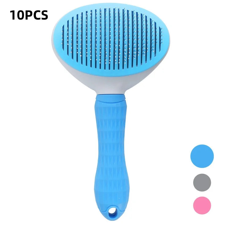 Cepillo Autolimpiante para Perros y Gatos - Elimina el Pelo Suelto