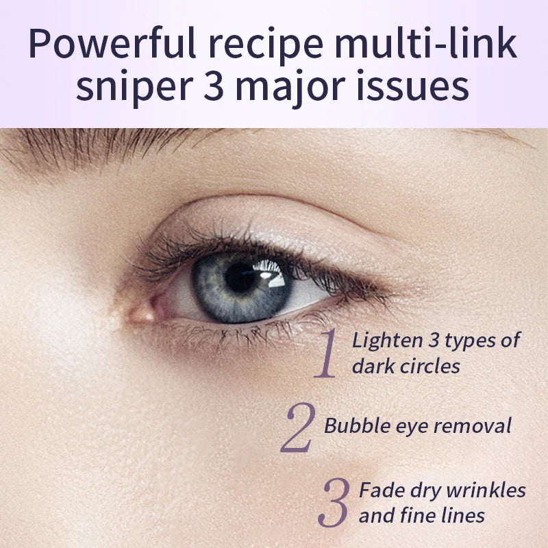 Crema Contorno de Ojos O'CHEAL - Antiojeras y Antiarrugas con Rodillo