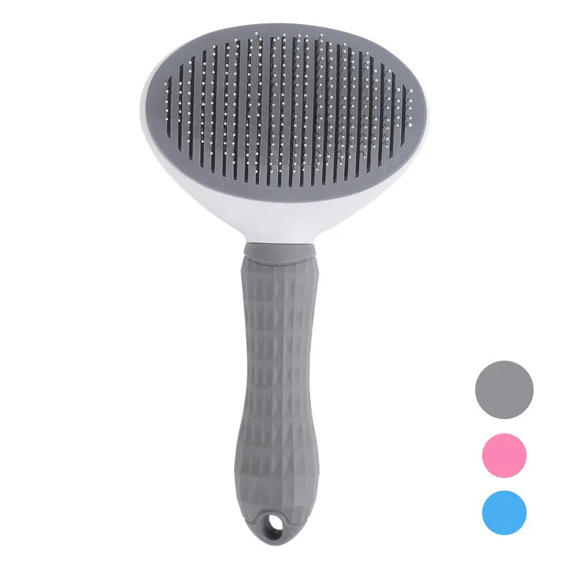 Cepillo Autolimpiante para Perros y Gatos - Elimina el Pelo Suelto