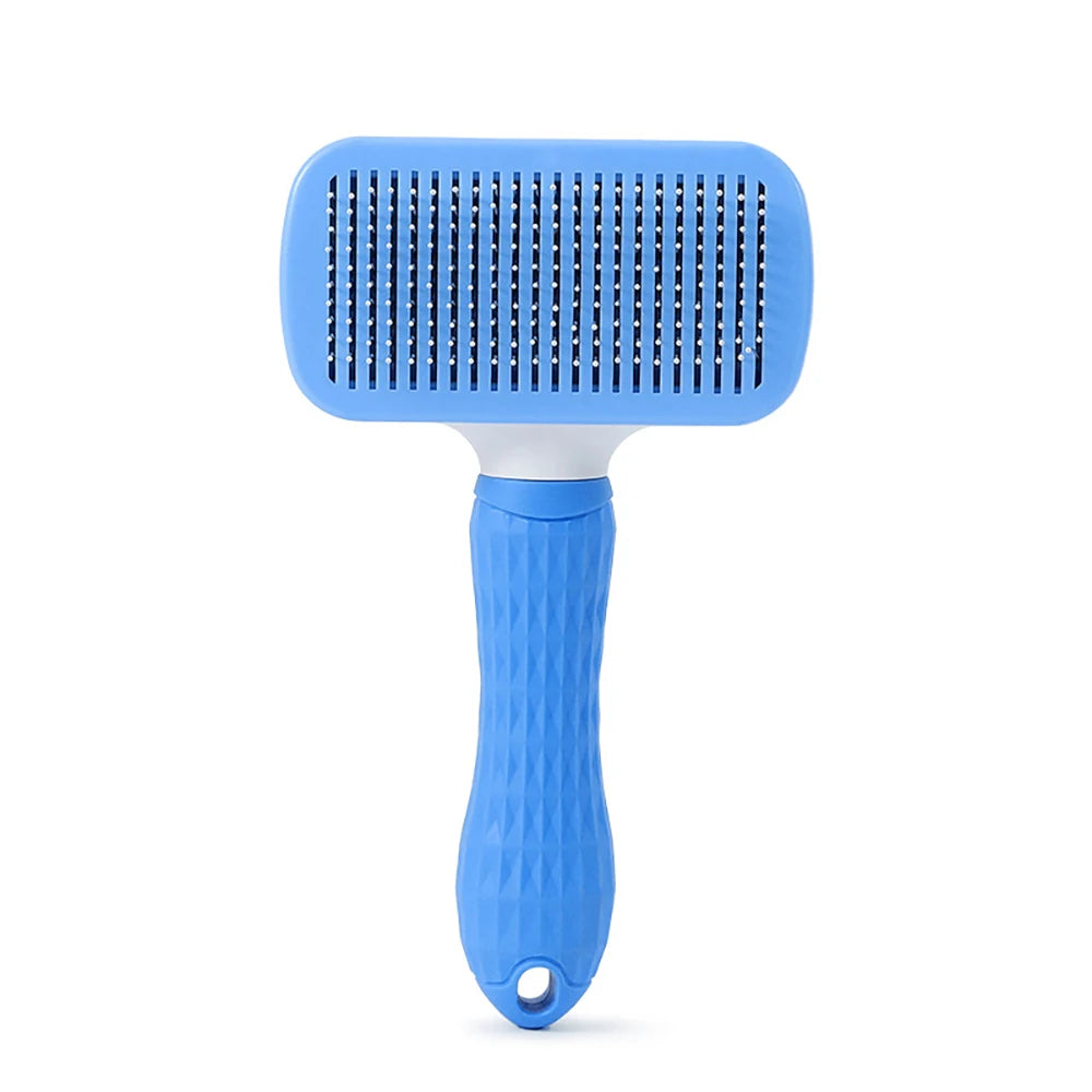 Cepillo Autolimpiante para Perros y Gatos - Elimina el Pelo Suelto