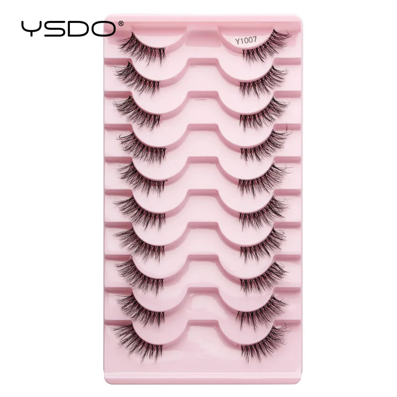Pestañas Postizas 3D Faux Mink - Naturales y Reutilizables