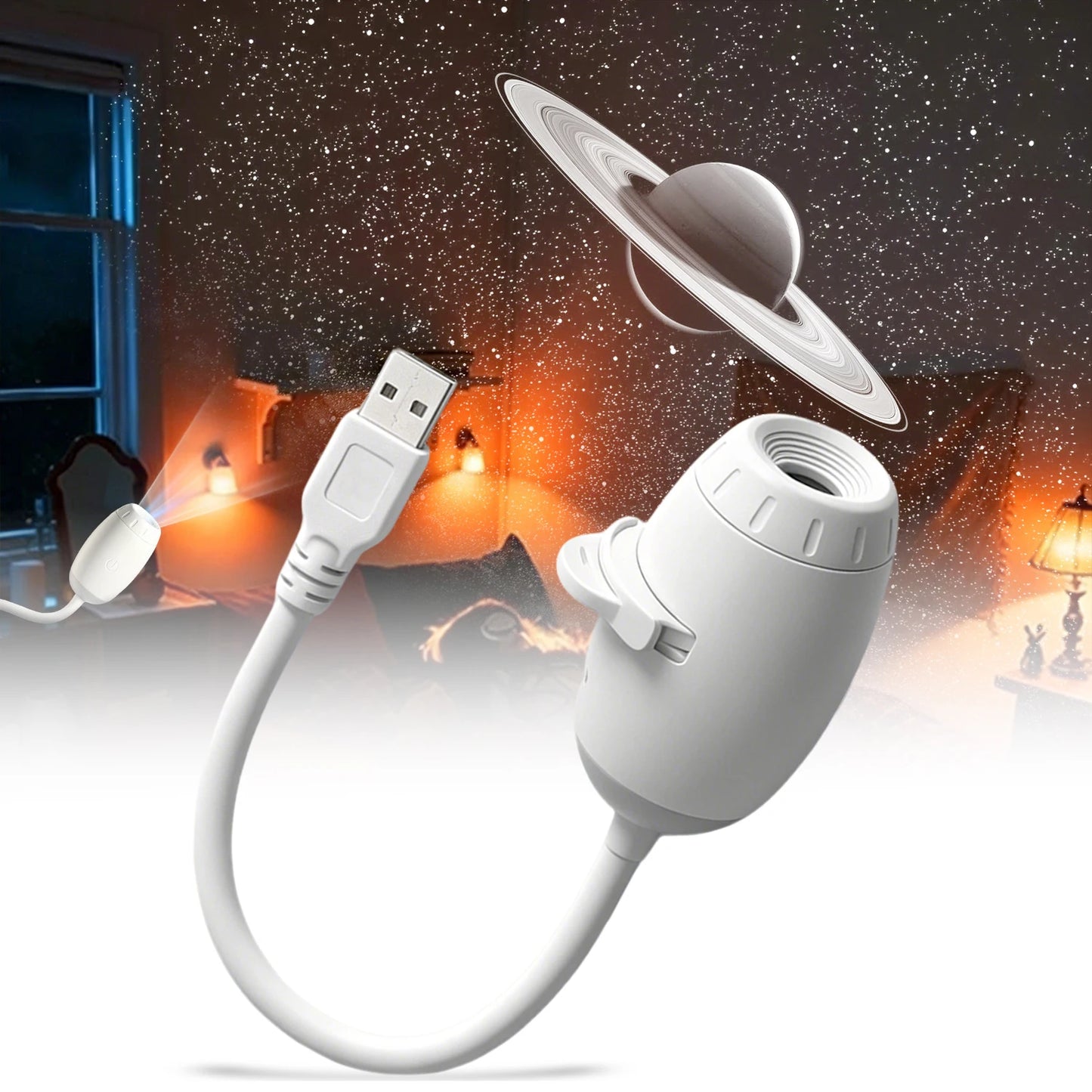 Proyector de estrellas y galaxias