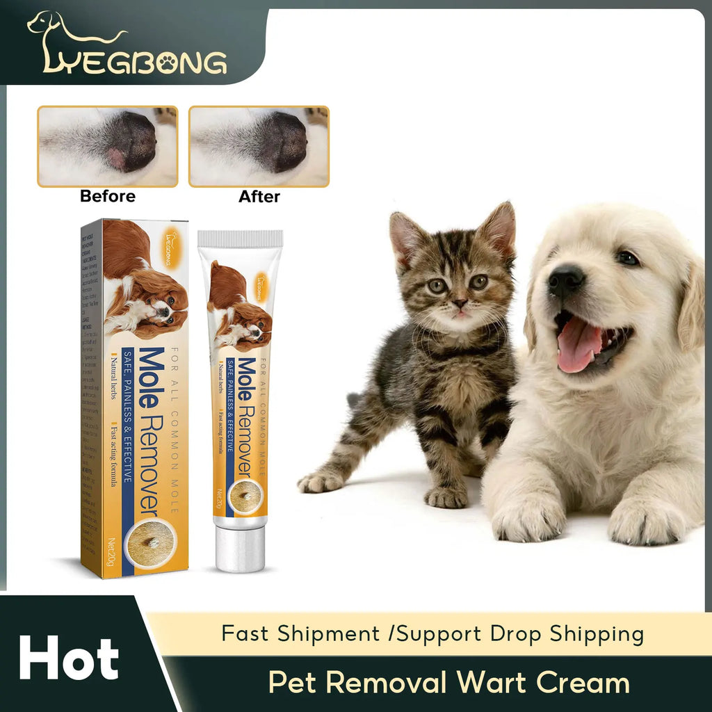 Crema para Verrugas y Lunares de Mascotas YEGBONG - Cuidado de Piel