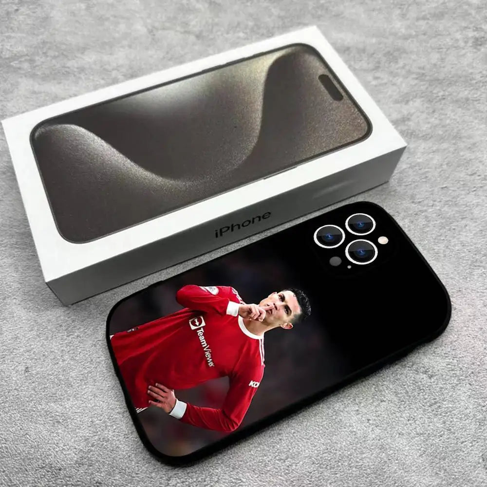 Funda para iPhone con diseño de Ronaldo CR7