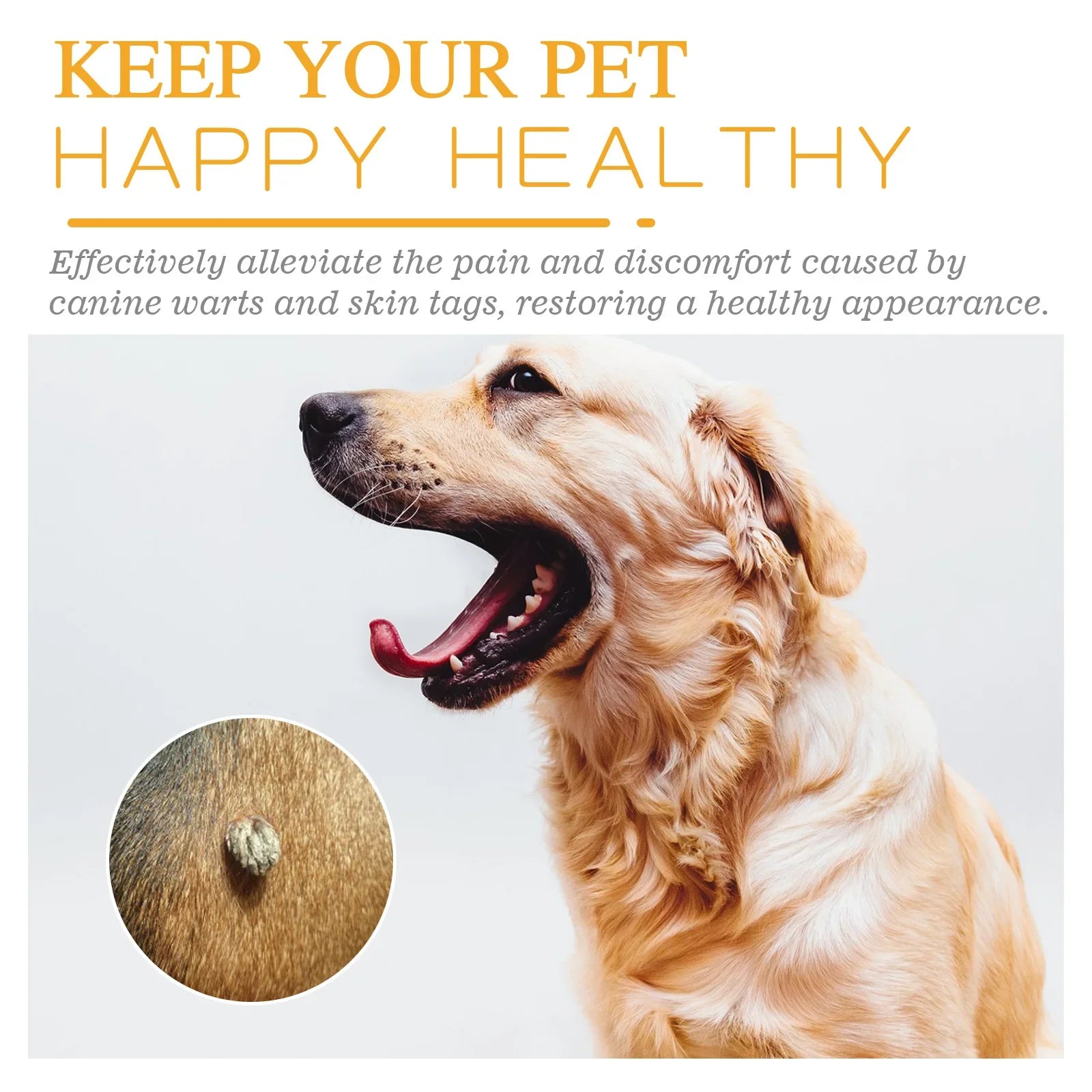 Crema para Verrugas y Lunares de Mascotas YEGBONG - Cuidado de Piel