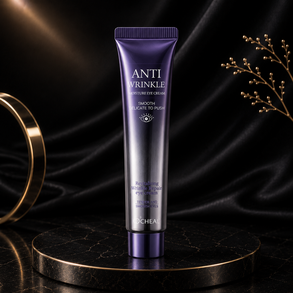 Crema Contorno de Ojos O'CHEAL - Antiojeras y Antiarrugas con Rodillo